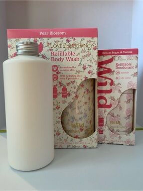 💗 LoveShackFancy x Target Refillable Body Wash + Refillable Deodorant - Sunrise💗